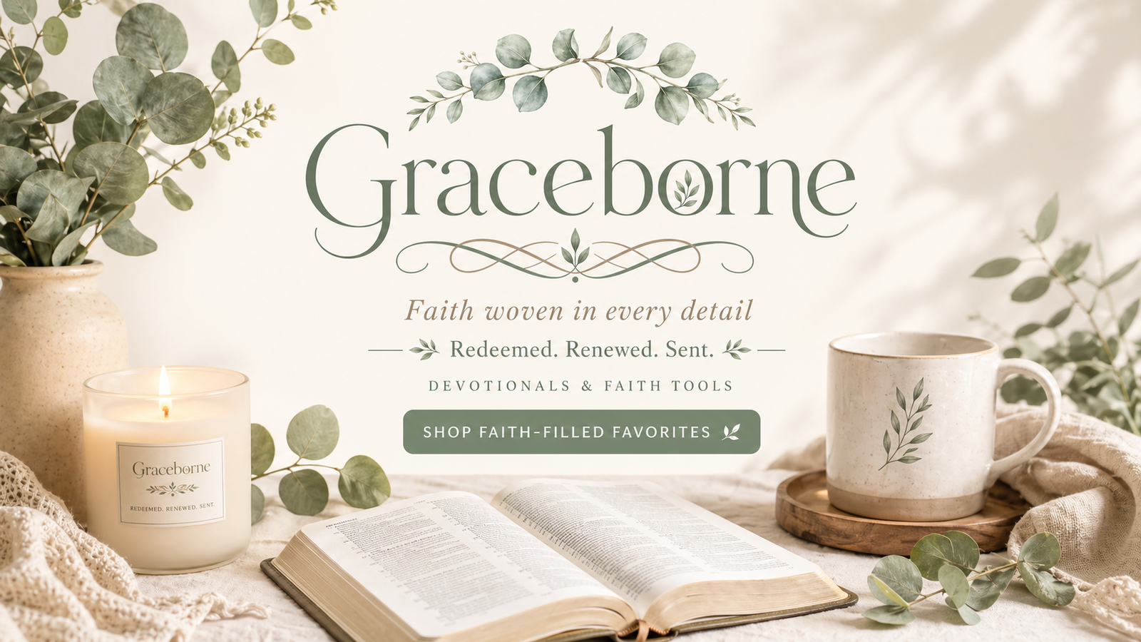 Graceborne faith and lifestyle collection visual